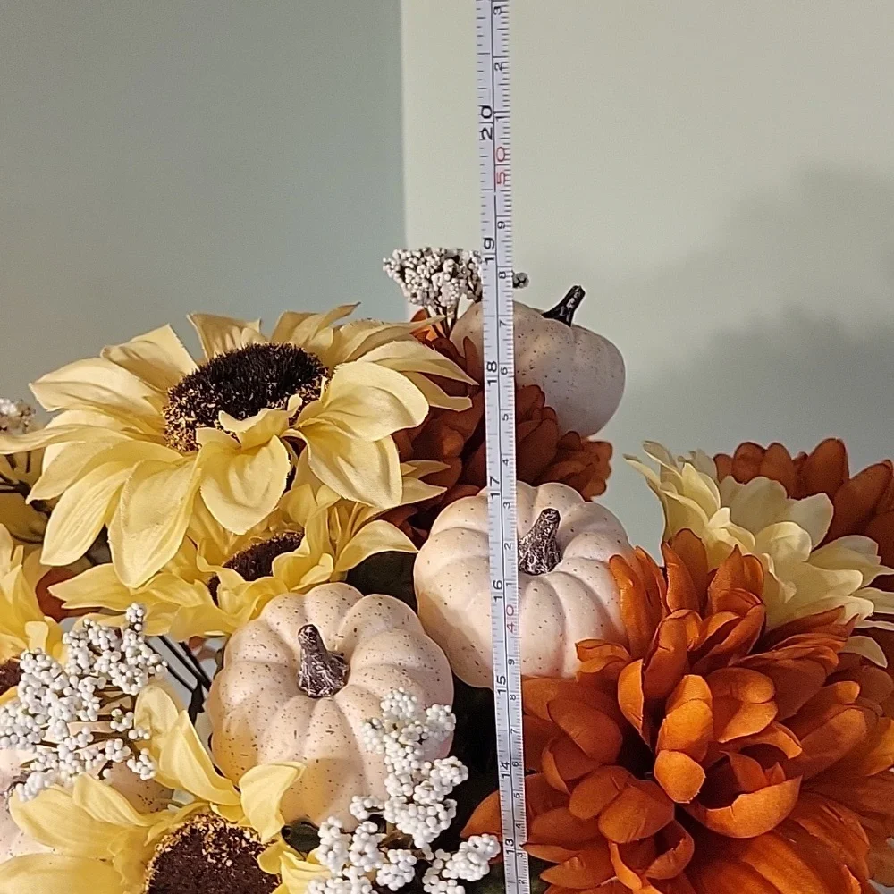 LARGE FULL FLORAL THANKSGIVING FALL CENTERPIECE BOUQUET 💐